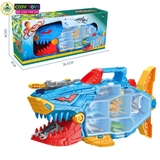 Đồ chơi tàu ngầm cá mập chở sinh vật biển mới cao cấp cho bé