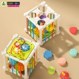 Đồ chơi hộp bận rộn đa chức năng vui nhộn nhiều trò chơi sáng tạo và tư duy dành cho các bé từ 3 tuổi trở lên