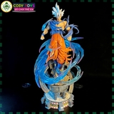 Mô Hình Dragon Ball Songoku 2 màu tóc siêu chất cao 48cm - Figure Dragon Ball - Có Hộp màu
