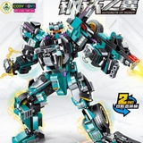 Đồ chơi lắp ghép xếp hình robot biến hình 2 trong 1 thành xe đủ mẫu với hơn 772 - 797- 821 - 844 chi tiết cho bé