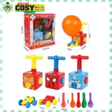 Đồ chơi xe chạy bong bóng mô hình siêu anh hùng với hai xe nhỏ cho bé