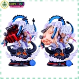 Mô Hình OnePiece Luffy nika gear 5 ( tay trắng ) đại chiến kaido cao 22cm nặng 1kg , Figure OnePiece