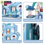 Đồ chơi bàn bác sỹ khám bệnh cỡ lớn với 42 chi tiết cho bé