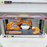 Đồ chơi xe xúc đất công trình mẫu mới cao cấp lớn có điều khiển 4 chiều cho bé