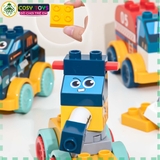 Đồ chơi lắp ghép xếp hình lắp ráp sáng tạo với 156 chi tiết