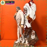 Mô Hình OnePiece Monkey D. Garp dáng đứng siêu ngầu cao 44cm nặng 4600g , Figure OnePiece