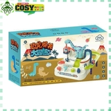 Mô hình điều khiển đường ray xe lửa và khủng long