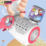 Đồ chơi máy bắn bong bóng xà phòng chạy pin đủ màu sắc cho bé