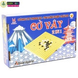 Đồ chơi cờ vây, cờ caro 2 trong 1 bằng nhựa cao cấp hỗ trợ phát triển tư duy và sáng tạo cho trẻ