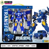 Đồ chơi robot biến hình thành xe quân sự cao cấp cho bé