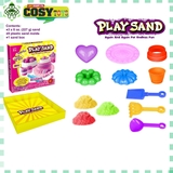 Đồ chơi cát động lực làm bánh kem an toàn không độc hại cho bé