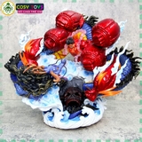 Mô hình Luffy đại chiến Kaido hàng cao cấp cao 39cm ngang 42cm nặng 5kg , Figure OnePiece