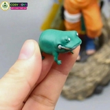 Mô hình Naruto dáng đứng siêu ngầu - Cao 30cm - ngang 12cm - nặng 1kg5 - Phụ kiện : 2 đầu thay thế + 2 rasegan + 1 mô hình cóc - Figure Naruto - có hộp màu