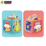 Đồ chơi hộp âm nhạc đa chức năng vui nhộn nhiều trò chơi sáng tạo và tư duy dành cho các bé từ 3 tuổi trở lên
