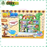 Bộ đồ chơi siêu thị cao cấp với nhiều đồ siêu thị, máy tính tiền vui nhộn cho bé