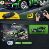 Đồ chơi xếp hình lắp ghép mô hình xe thể thao có động cơ điều khiển từ xa từ 335-354 chi tiết cho bé