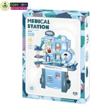 Đồ chơi bàn bác sỹ khám bệnh cỡ lớn với 42 chi tiết cho bé