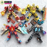 Đồ chơi xếp hình lắp ráp các nhân vật siêu anh hùng a.venger đủ mẫu cho bé