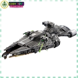 Đồ chơi xếp hình lắp ráp phi thuyền tuần dương hạm Im.perial cruiser Star.War với 1391 mảnh ghép