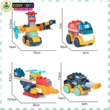 Đồ chơi lắp ghép xếp hình lắp ráp sáng tạo với 156 chi tiết