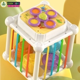 Đồ chơi hộp bận rộn đa chức năng vui nhộn nhiều trò chơi sáng tạo và tư duy dành cho các bé từ 3 tuổi trở lên