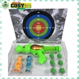 Đồ chơi bắn bóng xốp hơi zoombie cho bé
