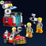 Đồ chơi lắp ghép trạm phóng tàu không gian vũ trụ cùng các tàu thám hiểm với 1059 mảnh ghép