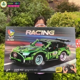 Đồ chơi xếp hình lắp ghép mô hình xe thể thao có động cơ điều khiển từ xa từ 335-354 chi tiết cho bé