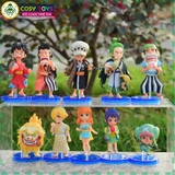Mô hình đồ chơi - Wcf Luffy Zoro Sanji Nami Choper Usopp Law Kin'emon Sư Tử vàng Otama - One Piece