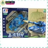 Đồ chơi xe tăng điều khiển 4 chiều từ xa mẫu lớn cho bé