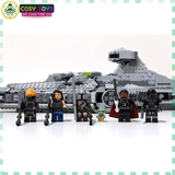 Đồ chơi xếp hình lắp ráp phi thuyền tuần dương hạm Im.perial cruiser Star.War với 1391 mảnh ghép