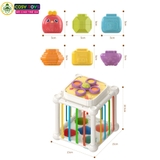 Đồ chơi hộp bận rộn đa chức năng vui nhộn nhiều trò chơi sáng tạo và tư duy dành cho các bé từ 3 tuổi trở lên