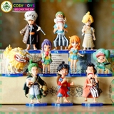 Mô hình đồ chơi - Wcf Luffy Zoro Sanji Nami Choper Usopp Law Kin'emon Sư Tử vàng Otama - One Piece