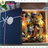 Mô hình đồ chơi - Wcf Luffy Zoro Sanji Nami Choper Usopp Law Kin'emon Sư Tử vàng Otama - One Piece