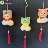 Đồ chơi lồng đèn trung thu nhân vật hoạt hình babythree có đèn và tay cầm nhiều màu sắc cho bé