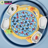 Đồ chơi bàn câu cá chạy pin có cần câu và chân đế cao cho bé