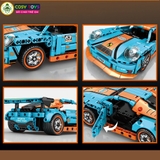 Đồ chơi xếp hình lắp ghép mô hình xe thể thao mẫu mới có động cơ điều khiển từ xa với 400 chi tiết cho bé