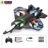 Đồ chơi mô hình máy bay điều khiển từ xa bằng xốp mẫu mới với 4 cánh lớn, có nhào lộn 360 độ cho bé