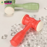 Đồ chơi đập chuột thỏ có nhạc và đèn cho bé