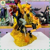 Mô hình OnePiece Combo 3 anh em Luffy Sabo Ace bản quốc dân - cao 18 cm - nặng 300 gram - OnePiece - kèm hộp