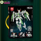 Đồ chơi lắp ghép xếp hình robot Mecha Warior - Universe mẫu mới với kiếm laser 454-457 chi tiết cho bé