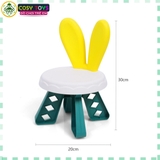 Đồ chơi bàn chơi xếp hình lắp ghép cầu trượt đa năng kèm ghế ngồi với 110 chi tiết cho bé