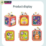 Đồ chơi hộp âm nhạc đa chức năng vui nhộn nhiều trò chơi sáng tạo và tư duy dành cho các bé từ 3 tuổi trở lên