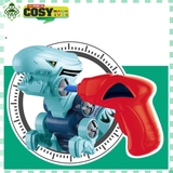 Đồ chơi khủng long lắp ráp bằng vít, kèm máy vặn vít với 4 mẫu khủng long cho bé