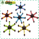 Đồ chơi con quay thăng bằng 6 cánh có thể biến hóa thành nhiều hình khác nhau