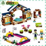 Đồ chơi lắp ghép sân trượt băng của Stephanie và những người bạn với 313 mảnh ghép