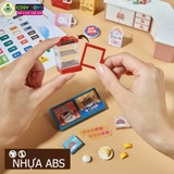 Đồ chơi lắp ghép ngôi nhà trong mơ cao cấp với nhiều mẫu: phòng ngủ, phòng tắm, phòng bếp.....cao cấp có đèn led và lồng che trong suốt với đầy đủ vật dụng, đồ dùng cho bé