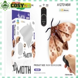 Đồ chơi mô hình con bướm có điều khiển xòe cánh, kèm nhạc và đèn khi di chuyển cho bé