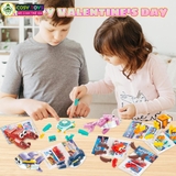 Đồ chơi xếp hình lắp ghép các mẫu sinh vật biển nhỏ từ 19-36 mảnh ghép cho bé