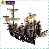 Đồ chơi xếp hình lắp ráp tàu ma The Silent Mary cướp biển vùng Caribe với 2294 mảnh ghép